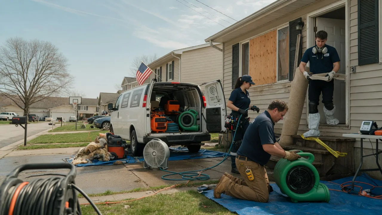 Water Damage Restoration in Modoc, IN near me